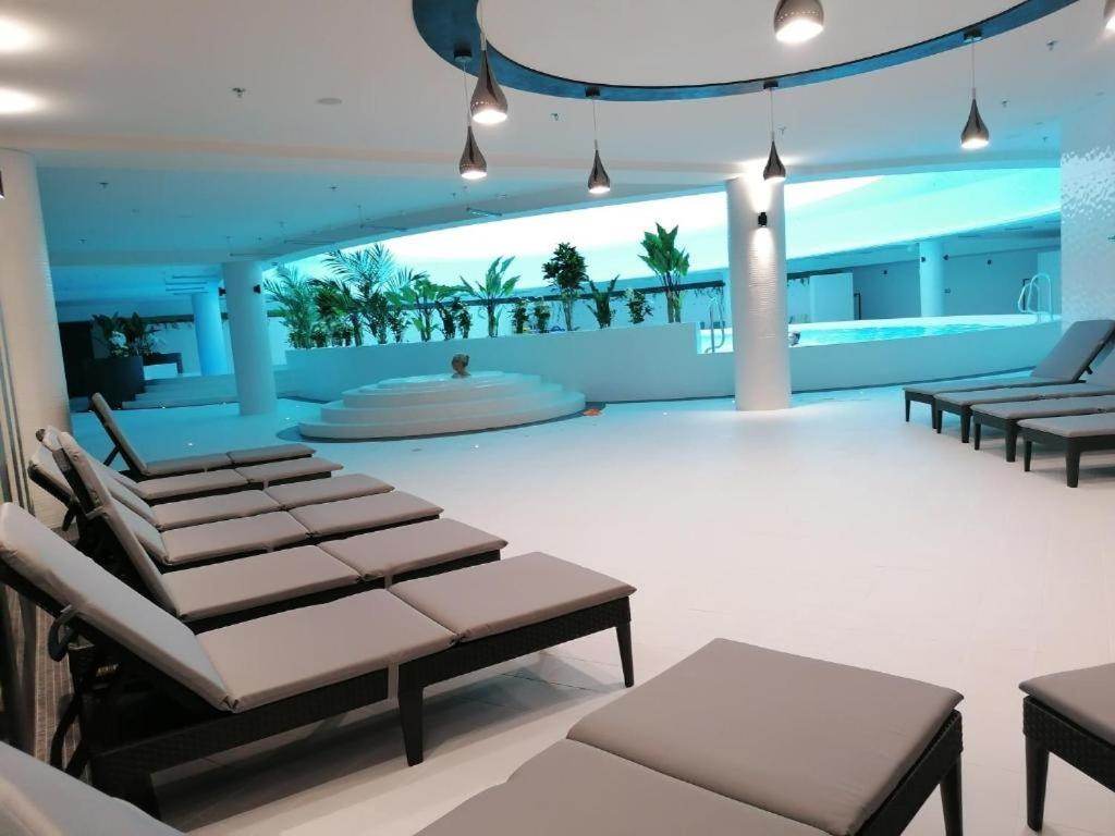 Hanza Tower Szczecin, Floor 21, City - River View ภายนอก รูปภาพ